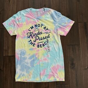 Kinda Pissed I’m Not At The Beach Tie-Dye Tee S NWOT